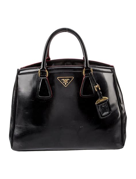 Prada Spazzolato Promenade Handle Bag (PRA926160)